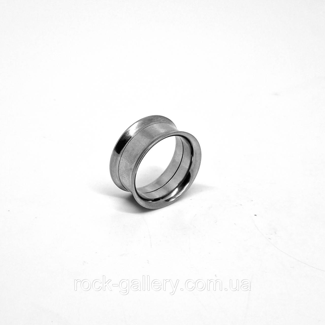Тунель 20 мм мед.сталь із тонкими бортами ЦIНА ЗА ШТУКУ, фото 1