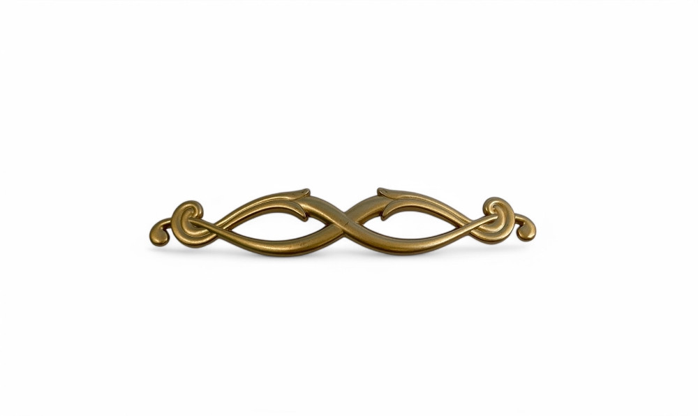 Ручка-скоба Elegant Decor сучасна класика GU-W5010 матове золото 96 мм