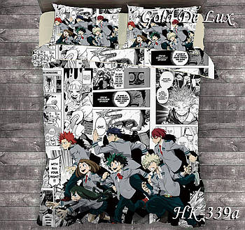 Полуторна постільна білизна Тет-@-Тет НК-339а (економ)