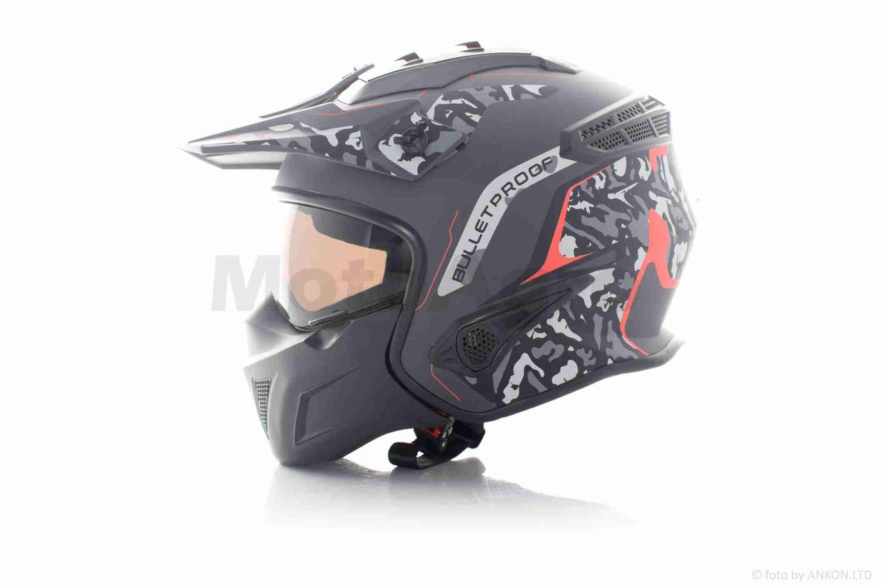 Шолом стрітфайтер "IBK" (819-7 YQ-74 XL), фото 1