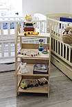 Дитячий стелаж для речей Монтессорі, фото 7