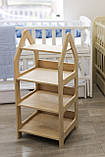 Дитячий стелаж для речей Монтессорі, фото 8