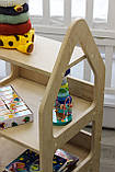 Дитячий стелаж для речей Монтессорі, фото 10
