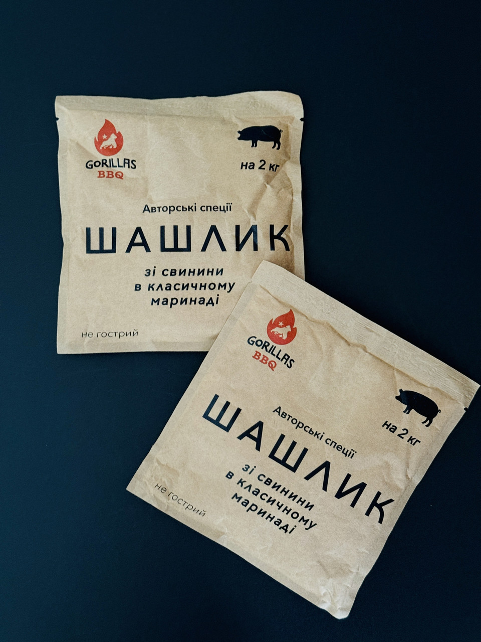 Авторські спеції для шашлику 2 шт Gorillas BBQ KPT24