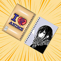 Блокнот на пружині в клітинку 48 арк. Citrus / Цитрус 002