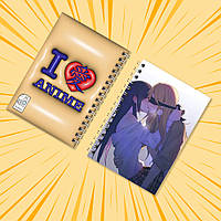 Блокнот на пружині в клітинку 48 арк. Citrus / Цитрус 007