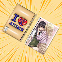 Блокнот на пружині в клітинку 48 арк. Citrus / Цитрус 009