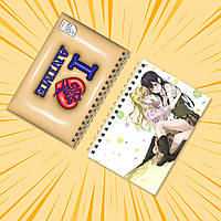 Блокнот на пружині в клітинку 48 арк. Citrus / Цитрус 011