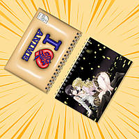 Блокнот на пружині в клітинку 48 арк. Citrus / Цитрус 012