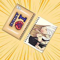 Блокнот на пружині в клітинку 48 арк. Citrus / Цитрус 014