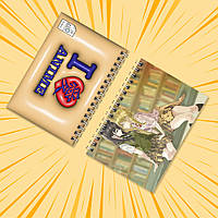 Блокнот на пружині в клітинку 48 арк. Citrus / Цитрус 015