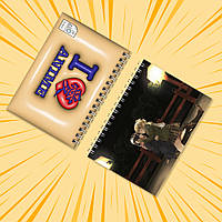 Блокнот на пружині в клітинку 48 арк. Citrus / Цитрус 017