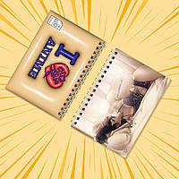 Блокнот на пружині в клітинку 48 арк. Citrus / Цитрус 018