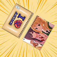 Блокнот на пружині в клітинку 48 арк. Citrus / Цитрус 019