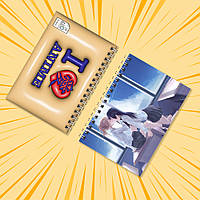 Блокнот на пружині в клітинку 48 арк. Citrus / Цитрус 020