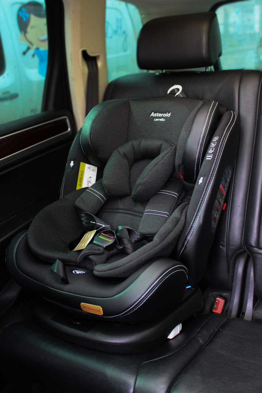 Автокрісло Carrello Asteroid CRL-12801/2 ISOFIX з поворотом 0+1/2/3, Space Black