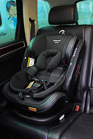Автокрісло Carrello Asteroid CRL-12801/2  ISOFIX з поворотом 0+1/2/3, Space Black