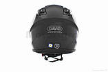 Шолом інтеграл "DAVID" (D820 чорний глянсовий XL ABS), фото 4
