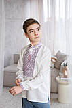 Вишиванка для хлопчика на довгий рукав, арт. 4453, фото 3