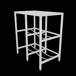 Підставка для 4 бутильованої з водою 680х500 800 СВ-02 етажерка стелаж для баклажок води Диспенсер