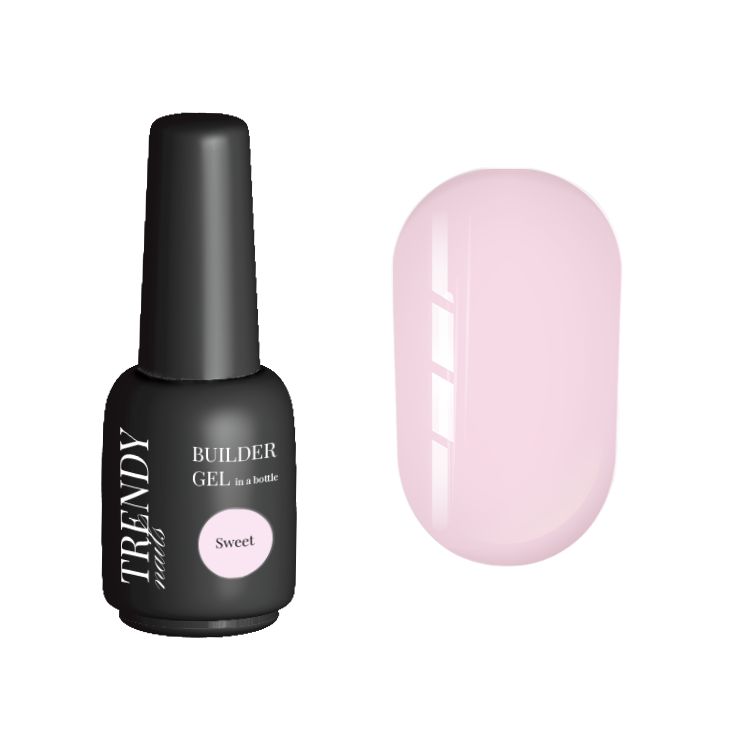Builder Gel in a bottle Trendy Nails Sweet 15 ml, фото 1