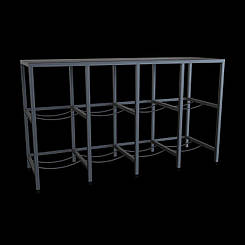 Підставка для 8 бутильованої з водою 680х500 800 СВ-02 етажерка стелаж для баклажок води Диспенсер