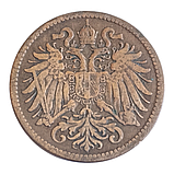Австрія 2 гелера, 1896, фото 3