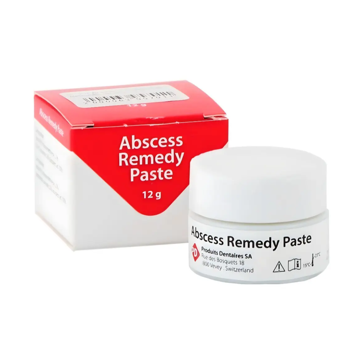 Абсцесс ремеди паста 12г - Abscess remedy paste для пломбирования корневых каналов в интернет-магазине NewDental