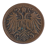 Австрія 2 гелера, 1893, фото 3