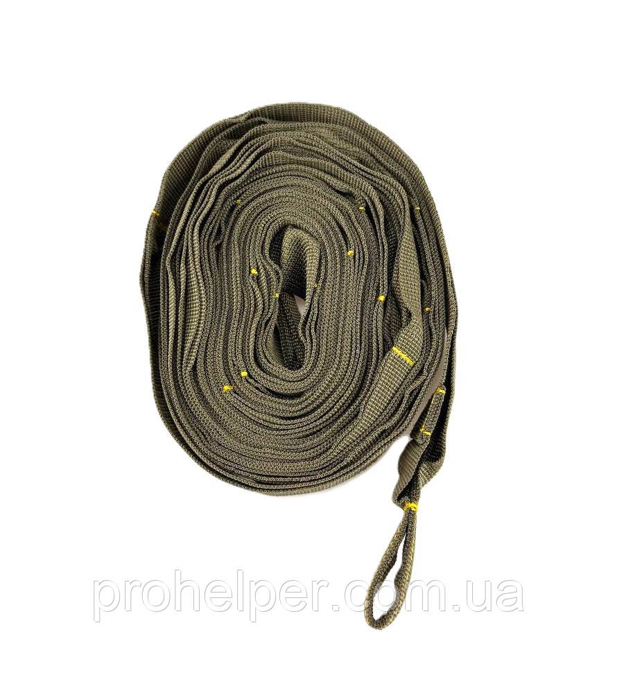 Стропа евакуаційна 40мм × 6м олива, фото 1