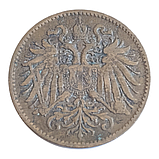 Австрія 2 гелера, 1893, фото 3