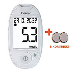 АКЦІЯ! Глюкометр Beurer GL 44 з USB, білий