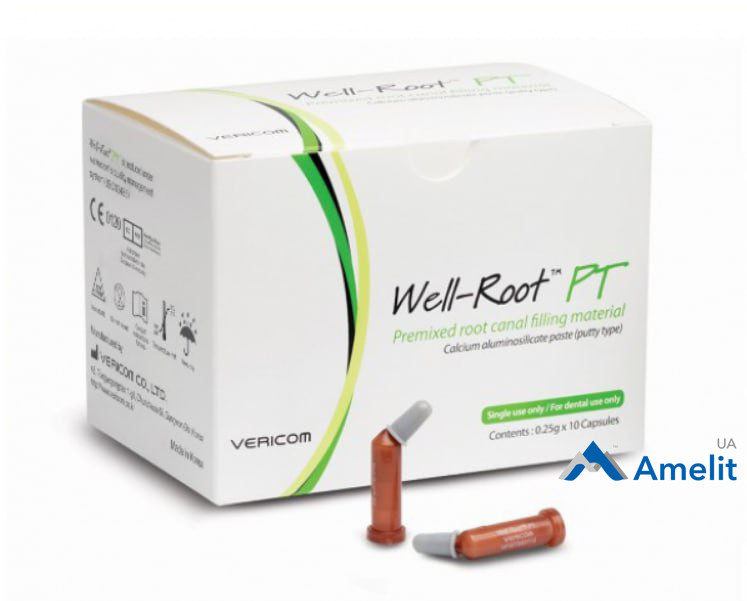 Паста біокерамічна WELL-ROOT PT, для відновлення кореневих каналів (Vericom), капсула 0.25 г