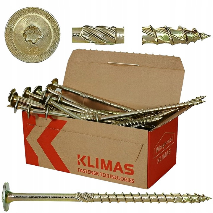 Шуруп конструкційний Wkręt-Met WKCP-06090 6x90 мм 100 шт., фото 1