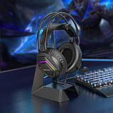 Навушники ігрові Borofone BO105 Thunder gaming headphones Black, фото 4