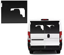 Скло задньої двері Fiat Ducato 2006-2025 розпашонка ліве