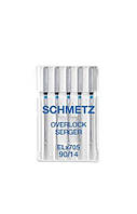Голки Schmetz Overlock ELX705 № 90 (уп. 5 шт.)