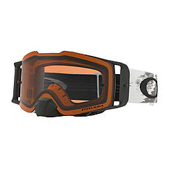 Маска мотоциклетна мотоокуляри Oakley Front Line MX Matte White Speed Лінза Prizm MX Bronze
