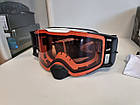 Маска мотоциклетна мотоокуляри Oakley Front Line MX Matte White Speed Лінза Prizm MX Bronze, фото 4
