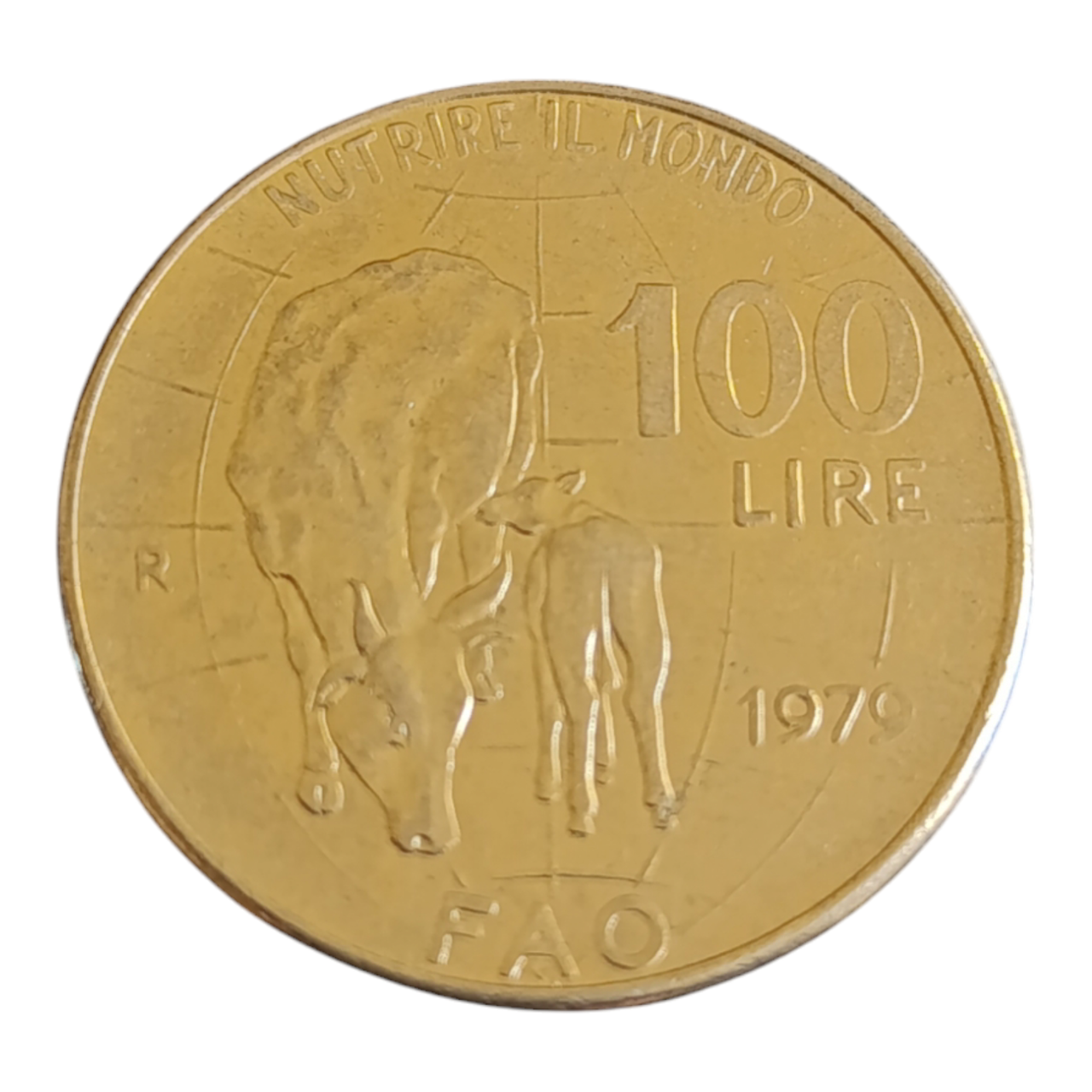 Італія 100 лір, 1979 ФАО - Продовольча програма