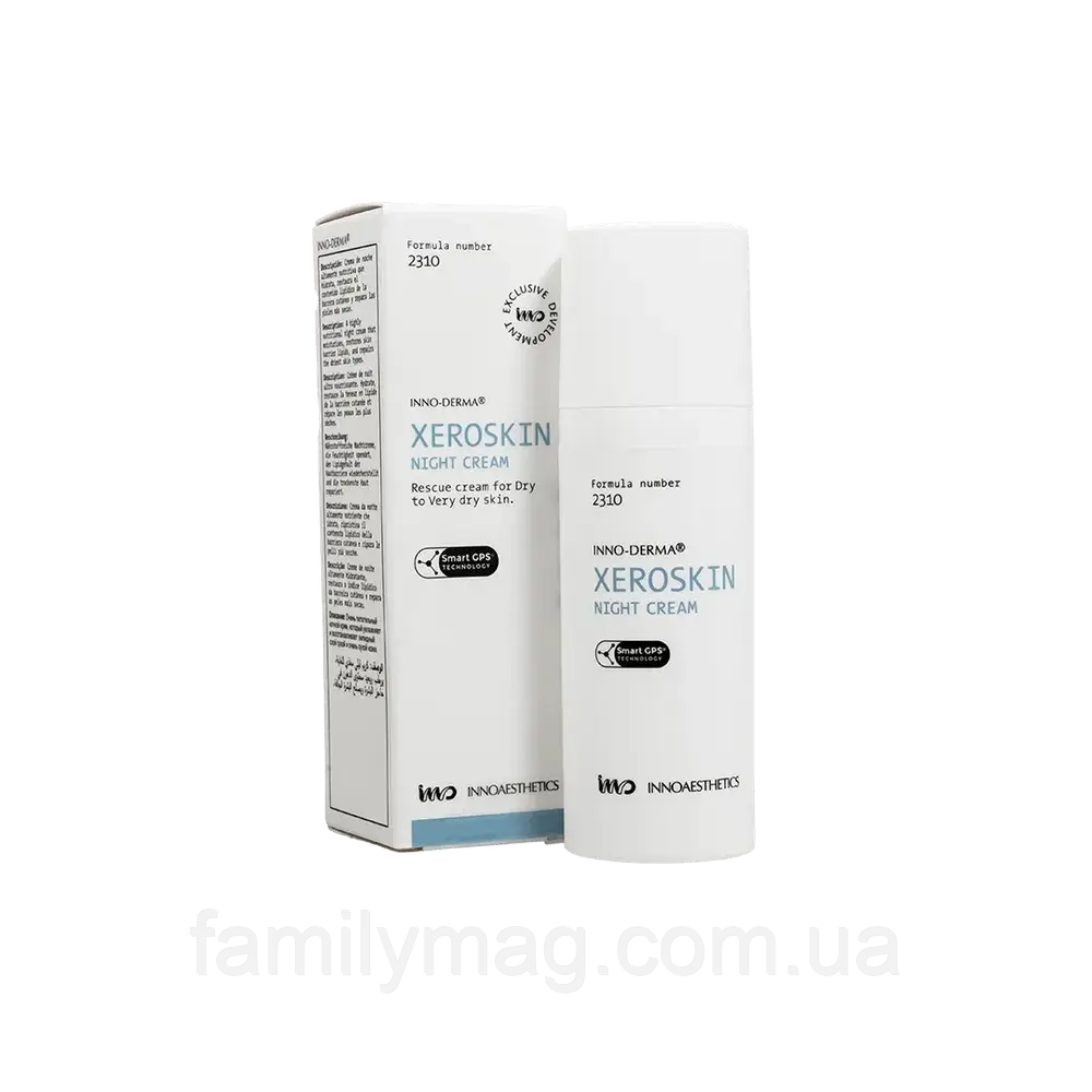 Поживний крем для сухої і чутливої шкіри обличчя Extreme Skin Barrier NIGHT CREAM Inno-Derma Innoaesthetics 50 мл