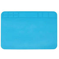 Килимок для паяння силіконовий термокилимок TE-509 300x200 мм мат для розбирання та паяння електроніки