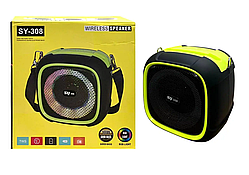 Мінідинамік радіоприймач Bluetooth SY-308/6426 FM-приймач USB з вбудованою батареєю 1500 mAh