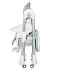 Carrello Toffee CRL-9502/3 стілець для годування — складаний, екошкіра, 5‑точкові ремені, регульована підніжка, колеса зі стопорам, фото 5