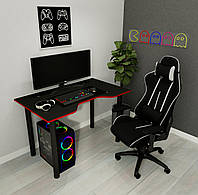 Геймерський комп'ютерний стіл, ігровий стіл з вирізом, стіл для ПК