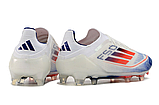 Бутси Adidas F50 Elite FG white/blue, фото 3