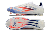Бутси Adidas F50 Elite FG white/blue, фото 5