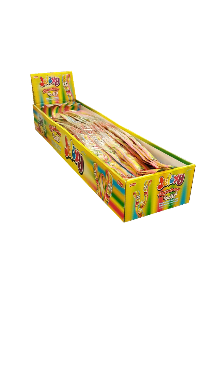 Мармелад жувальний RAINBOW 15г*60шт ТМ Elvan