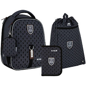 Шкільний набір Kite Education College Line Boy SET_K25-555S-1 (рюкзак, пенал, сумка) 115-130 см