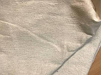 Тканина Двунитка сувора полотно в рулоні 260 г/кв.м. 92 м Укртекс из 40% бавовни бежевого цвета